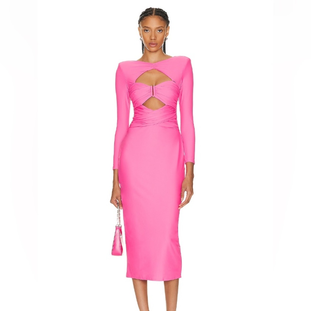Self portrait Barbie cut out dress usa10